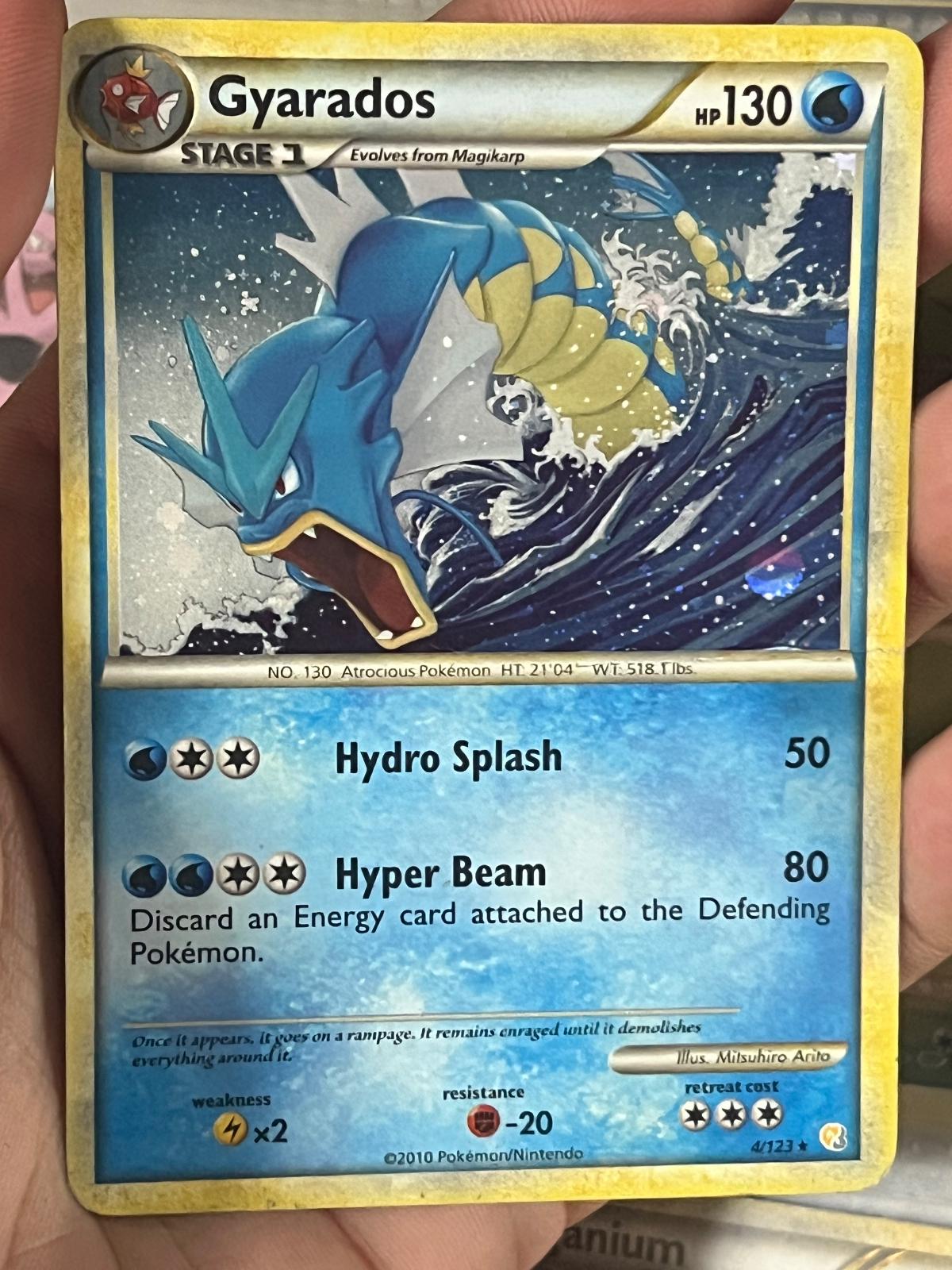 HeartGold & SoulSilver Gyarados [Holo] Pokémon card